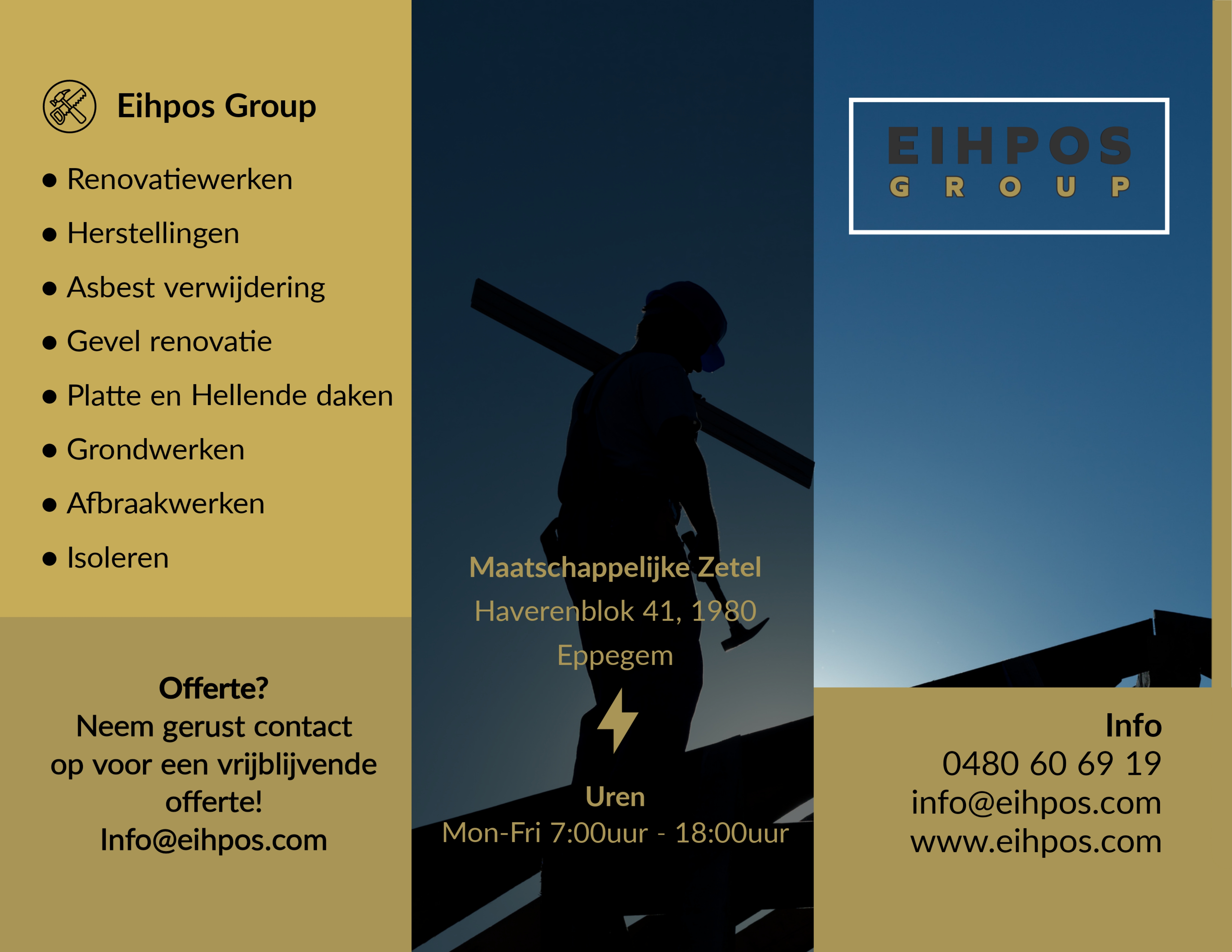 isolatiebedrijven Eppegem | EIHPOS Group